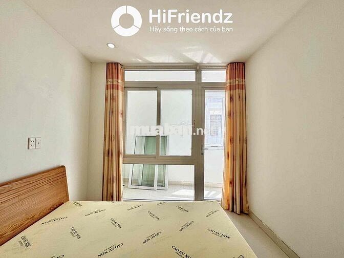 2 Phòng Ngủ -60m2 - Full Nội Thất- Hầm Xe- Thang Máy- Cv Lê Thị Riêng