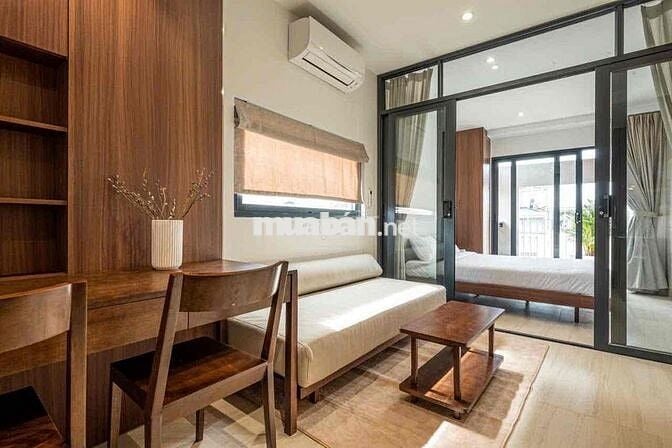 ✅Hệ Thống Căn Hộ 1 Phòng Ngủ Ban Công, Full Nt, Ung Văn Khiêm, Bt✅