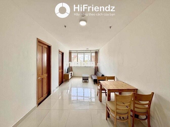 2 Phòng Ngủ -60m2 - Full Nội Thất- Hầm Xe- Thang Máy- Cv Lê Thị Riêng
