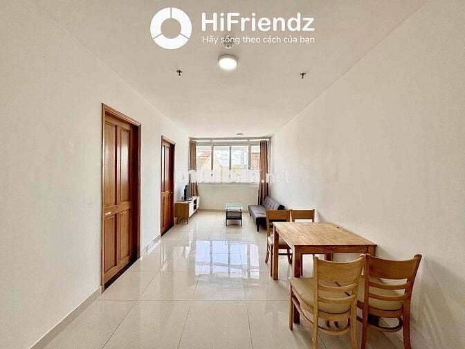2 Phòng Ngủ -60m2 - Full Nội Thất- Hầm Xe- Thang Máy- Cv Lê Thị Riêng