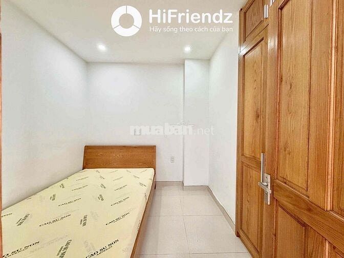 2 Phòng Ngủ -60m2 - Full Nội Thất- Hầm Xe- Thang Máy- Cv Lê Thị Riêng