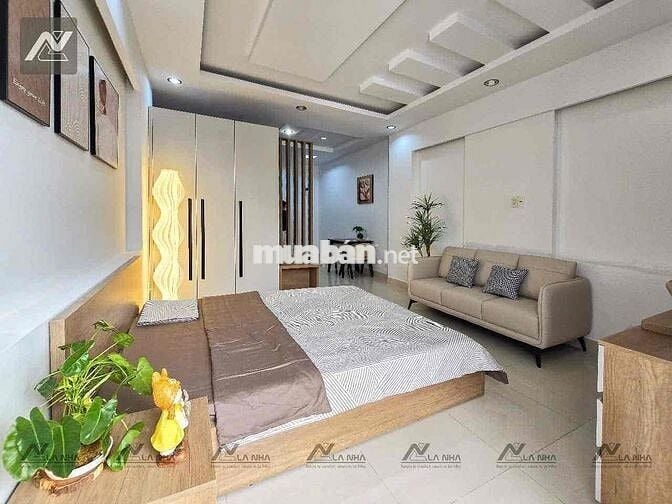 HT studio cửa sổ/ban công gần vòng xoay Lăng Cha Cả, cv Hoàng Văn Thụ