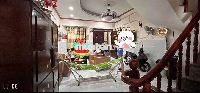 Bán nhà trệt + lửng 4x13.2 nở hậu 4.3m q7 – hẻm ô tô 7 chỗ thông- 7