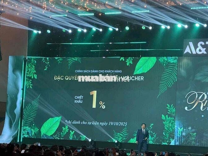 Căn hộ 44m2 A&T ven Sông SG TT 10% kí HĐMB, booking lãi 500k/ngày