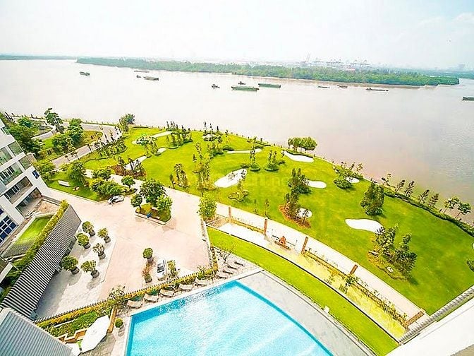 Bán hoặc cho thuê Pool Villa Diamond Island hồ bơi sân vườn 4PN 560m2