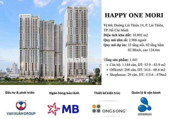 Cận kề VSIP1, Sở hữu căn hộ 2PN chỉ 600 triệu, booking sớm giữ căn đẹp