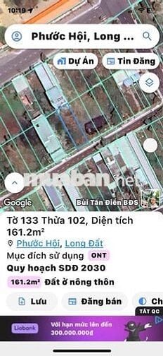 🔥 CHÍNH CHỦ CẦN BÁN GẤP LÔ ĐẤT PHƯỚC HỘI – LONG ĐẤT, TP.HCM 🔥