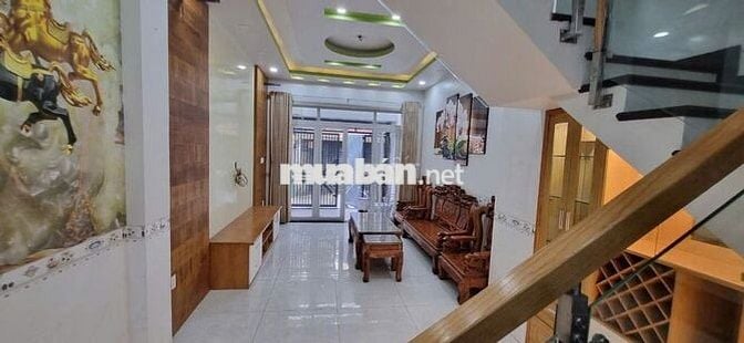 Nhà nguyên căn hẻm xe hơi Phan Huy Ích (4x15m) - 4PN 4WC