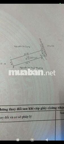 Bán nhà riêng hẻm Ngô Gia Tự, Tp Thủ Dầu Một, Bình Dương, DT 150m2
