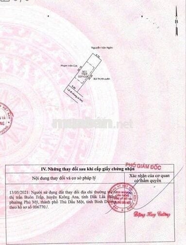 BÁN ĐẤT PHÚ MỸ – NGAY TRƯỜNG MẦM NON DT: 5,6 x 20m = 112m²