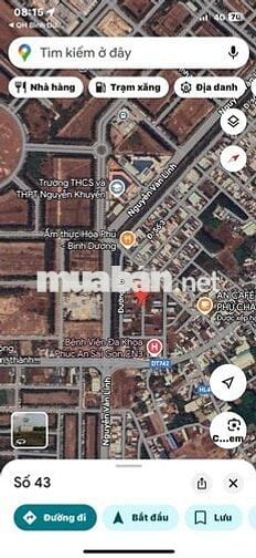 Chính Chủ Cần Bán Gấp Lô Đất Đối Diện Vòng Xoay Metro Giá Tốt