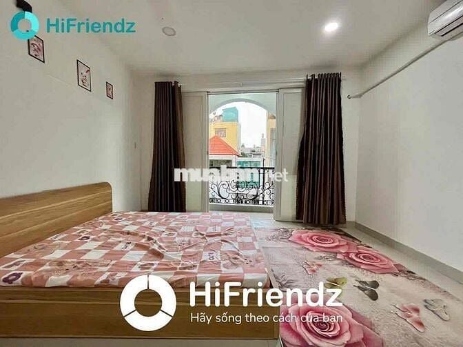 Căn Hộ 1 Phòng Ngủ - Ban Công - 40m2 - Full Nội Thất- Ngã Tư Bảy Hiền