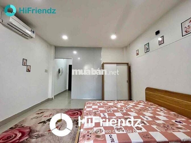 Căn Hộ 1 Phòng Ngủ - Ban Công - 40m2 - Full Nội Thất- Ngã Tư Bảy Hiền