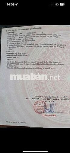 Siêu phẩm lô góc 2 mặt tiền Cẩm Kim, gần bến du thuyền – chỉ 1,4 tỷ