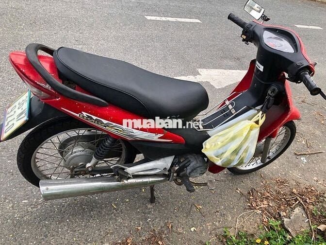 Xe wave, màu đỏ. Lợi xăng