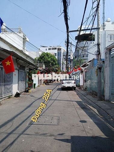 Nhà Cho Thuê Chính Chủ 1Trệt + 1Lững 68m2 Đ.25A P.Tân Quy. Q.7