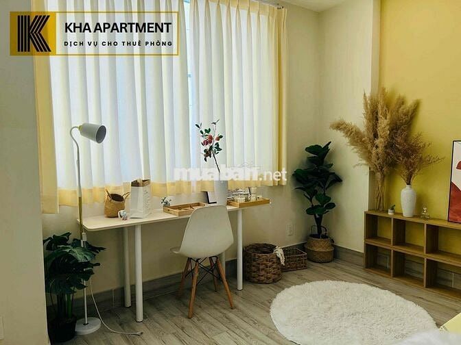 Căn hộ 1 Phòng ngủ full nội thất có ban công cho nuôi chó mèo