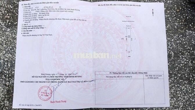 Bán nhà trọ 150m2 vị trí đẹp Mỹ Phước 3 Bến Cát Bình Dương