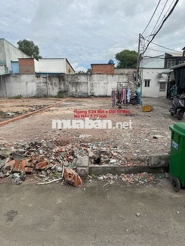 BÁN ĐẤT GÓC 2 MẶT TIỀN HẺM XE HƠI ,TÂN XUÂN,HÓC MÔN, NỞ HẬU ĐẸP