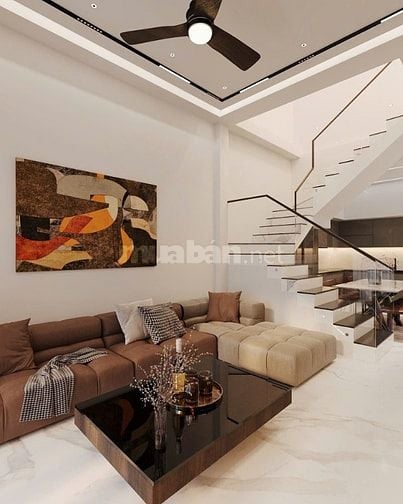 BÁN NHÀ ĐANG HOÀN THIỆN MẶT TIỀN DX 091 NGAY CHỢ BƯNG CẦU