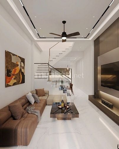 BÁN NHÀ ĐANG HOÀN THIỆN MẶT TIỀN DX 091 NGAY CHỢ BƯNG CẦU