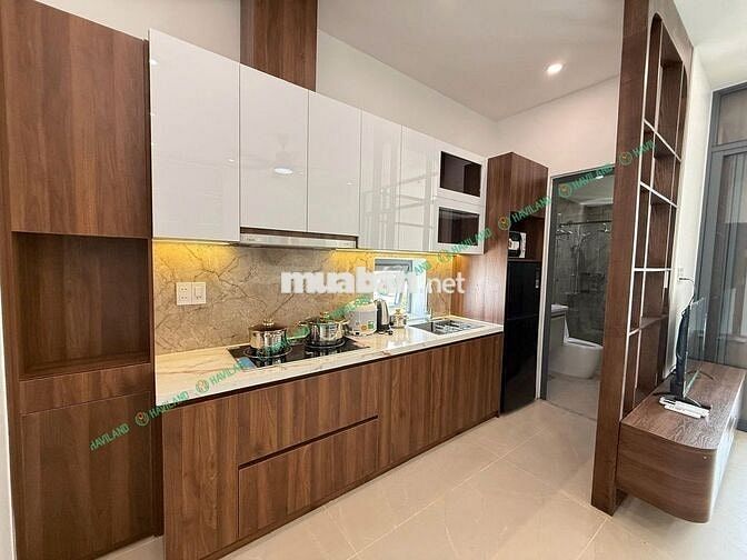 1PN 45m2 ban công, mới 100%, có dọn phòng, đi bộ 3' ra biển