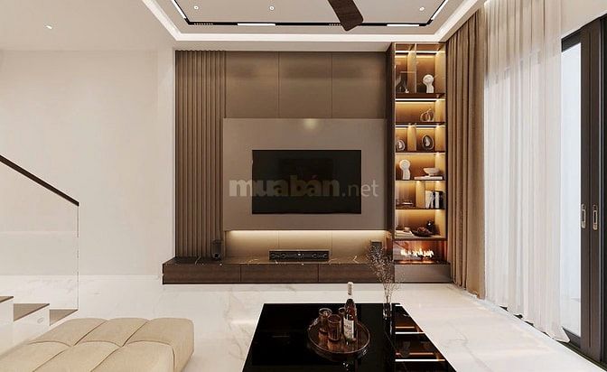 BÁN NHÀ ĐANG HOÀN THIỆN MẶT TIỀN DX 091 NGAY CHỢ BƯNG CẦU