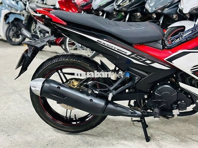 XE MÁYTHANH TÙNG_EXCITER 150 ĐỎ TRẮNG ĐỘ MÁY ZIN