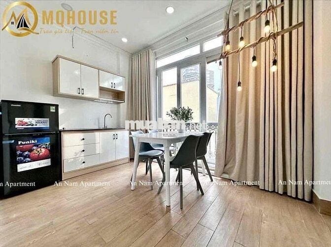 CHO THUÊ CĂN HỘ FULL NỘI THẤT CỬA SỔ BAN CÔNG TRẦN HƯNG ĐẠO QUẬN 1