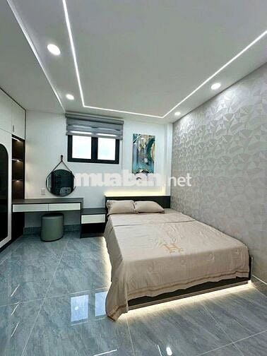 Nhà Mới Xây Đúc Kiên cố Hẻm Dương Thị Mười, P. Tân Chánh Hiệp, Q12