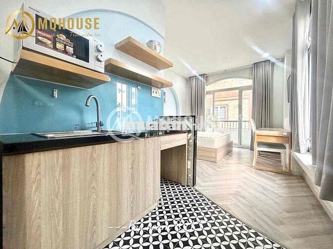 🏢 GIÁ THẬT ! CHDV STUDIO_BALCONY_35m2_FULL NT (tiện dc sang q1,q3 )