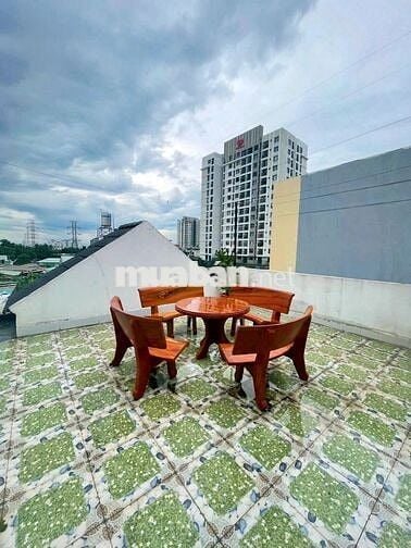 NHÀ ĐẸP C/CHỦ_NGANG 5M X 14,5_1TRỆT + 3LẦU_4PN_4WC_CÓ SÂN SAU THOÁNG