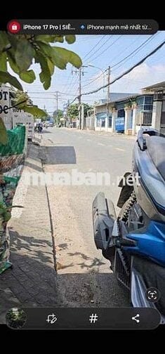 Nhà mặt tiền đông thạnh 1-2 ấp 6 đông thạnh hóc môn giáp Q12