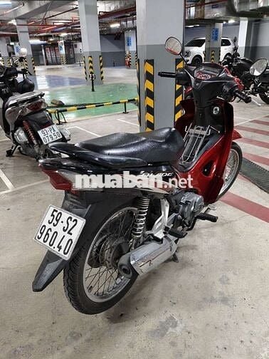 Xe số Honda wave 110 màu đỏ đen