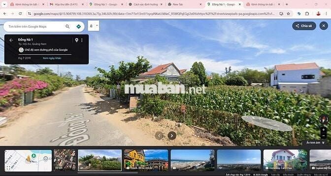 BÁN LÔ ĐẤT XÂY DỰNG KHÁCH SẠN TẠI CẨM HÀ, HỘI AN, QUẢNG NAM, SẴN SỔ ĐỎ