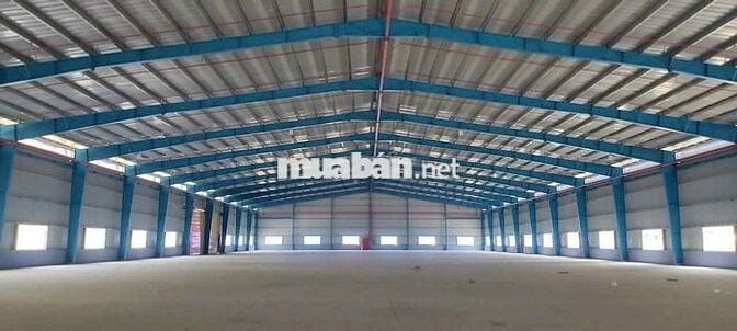 CHO THUÊ KHO XƯỞNG 3668M2 TRONG KCN ĐỨC HÒA HẠ TẦNG CHUẨN SẢN XUẤT