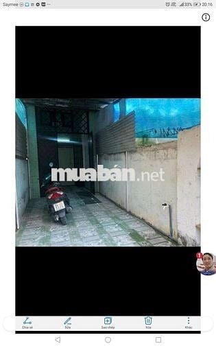 NHÀ 66M2 2PN HẺM TO OTO 1 SẸC GẦN MẶT TIỀN KẾ COOP MART HUỲNH TẤN PHÁT