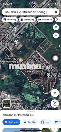 BÁN GẤP ĐẤT NỀN 5 x 20m- KDC INTRESCO, BÌNH CHÁNH- MẶT TIỀN ĐƯỜNG 20M