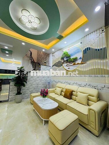 Bán nhà,65 m2 xây 4 tầng chỉ hơn 5 tỷ,Phạm Văn Chiêu quận Gò Vấp