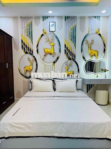 Bán nhà,65 m2 xây 4 tầng chỉ hơn 5 tỷ,Phạm Văn Chiêu quận Gò Vấp