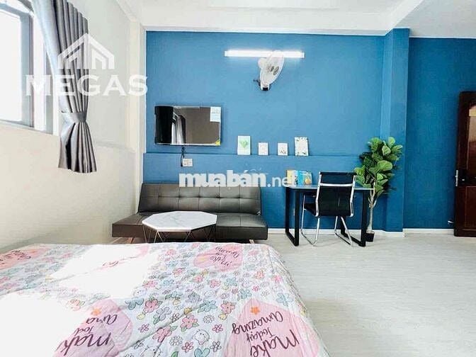 CĂN HỘ TIỆN NGHI BAN CÔNG 1 PHÒNG NGỦ NGAY LÊ VĂN QUỚI - CAO CẤP MỚI
