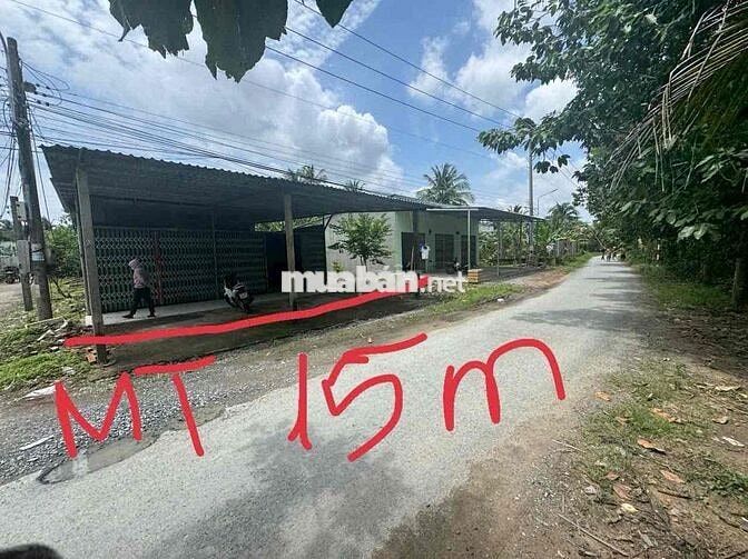 Nhà mặt tiền lộ nhựa đối diện KDC Đông Phú