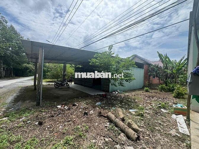 Nhà mặt tiền lộ nhựa đối diện KDC Đông Phú