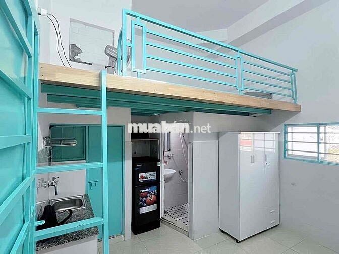 PHÒNG TRỌ 20m2 GÁC m7 - TRƯỜNG CHINH