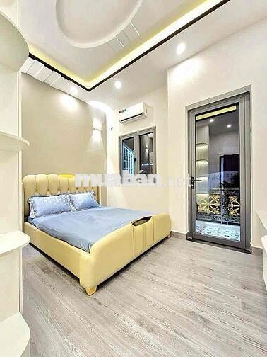 XE HƠI NGỦ TRONG NHÀ - NHÀ 3 TẦNG - NGANG 4M - 60M2 - QUẬN 7