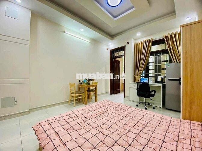 STUDIO BAN CÔNG FULL NỘI THẤT GẦN ETOWN CỘNG HOÀ - NHÀ THANG MÁY