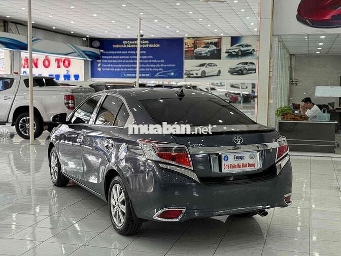 Toyota Vios 2014 số sàn xe đã qua dịch vụ giá rẻ