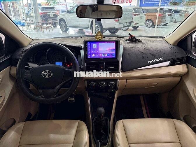 Toyota Vios 2014 số sàn xe đã qua dịch vụ giá rẻ