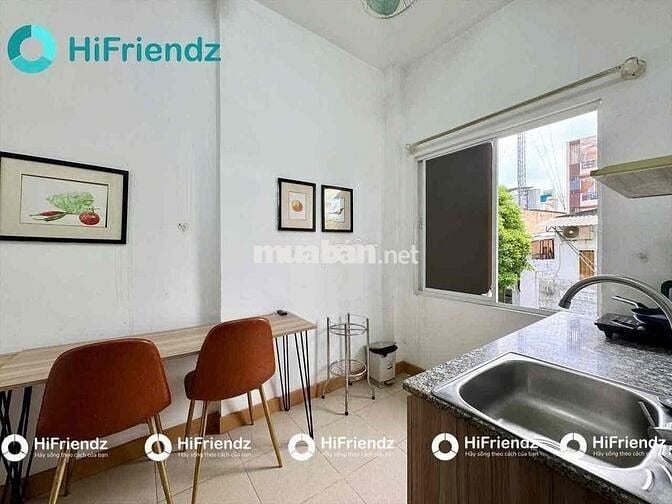 🌿CĂN HỘ 45M2 BANCOL CỰC RỘNG FULL NỘI THẤT MÁY GIẶT RIÊNG TƯ TÁCH BẾP