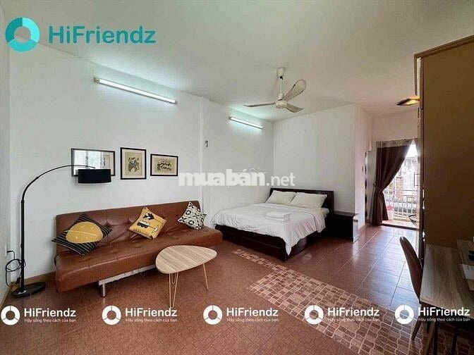 🌿CĂN HỘ 45M2 BANCOL CỰC RỘNG FULL NỘI THẤT MÁY GIẶT RIÊNG TƯ TÁCH BẾP